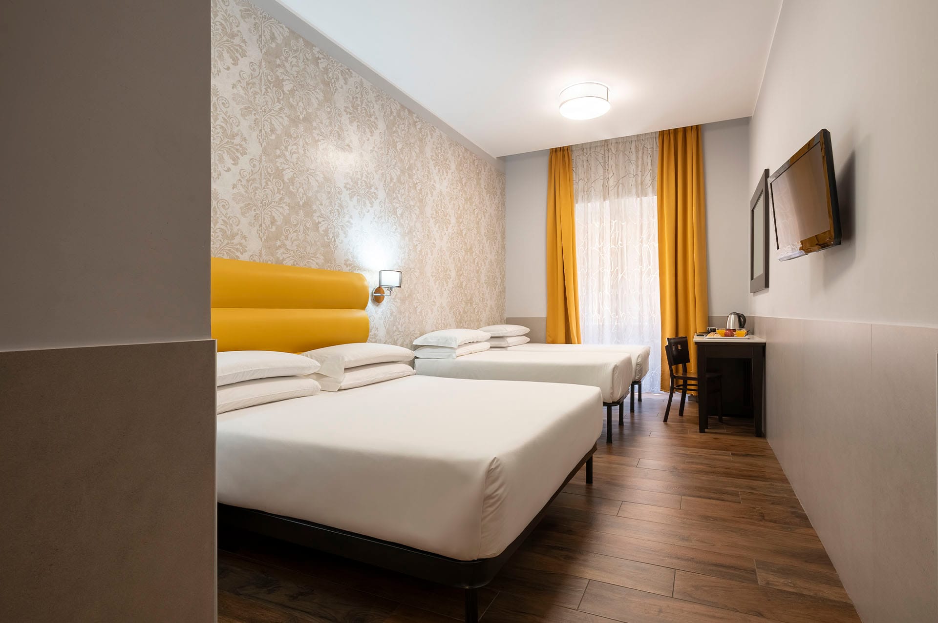 Quadrupla Camere Hotel Virgilio Roma 01